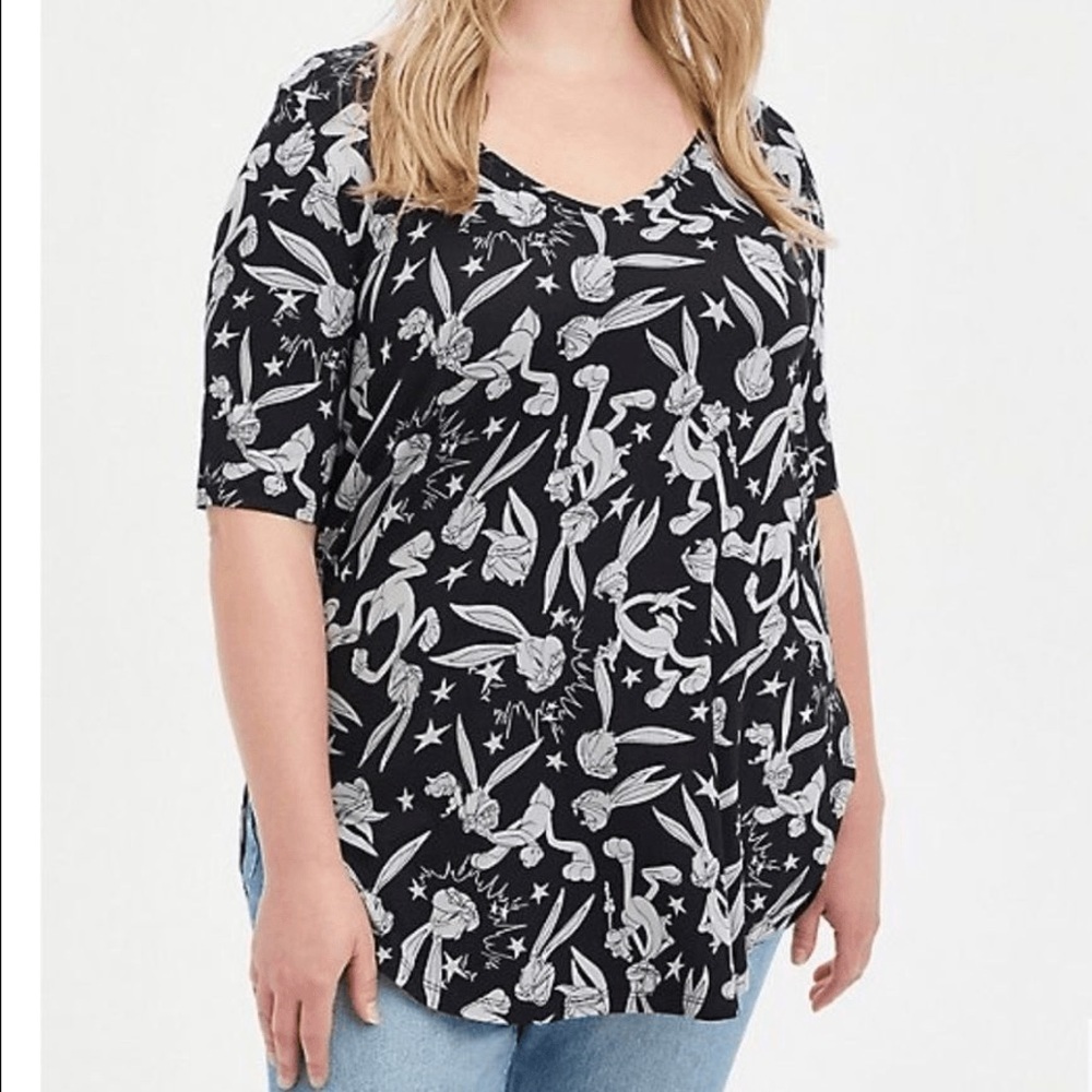 Torrid Looney Tunes Bugs Bunny Fav Tunic Sz 2